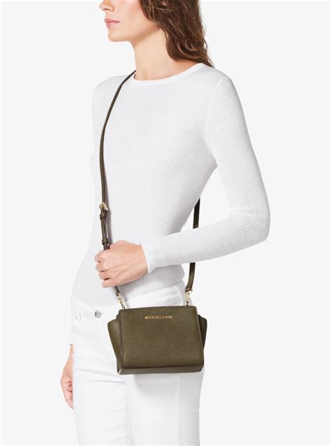 michael kors selma mini crossbody.